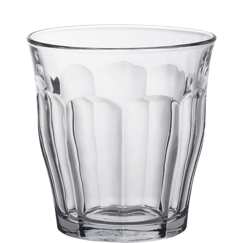 Duralex Picardie Tumbler, Trinkglas, 310ml, Glas gehärtet, transparent, 6 Stück