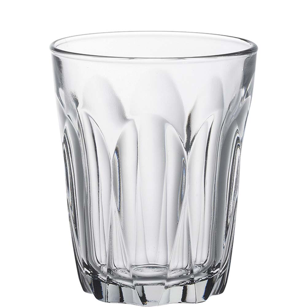 Duralex Provence Tumbler, Trinkglas, 160ml, Glas gehärtet, transparent, 6 Stück