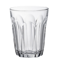 Duralex Provence Tumbler, Trinkglas, 200ml, Glas gehärtet, transparent, 6 Stück
