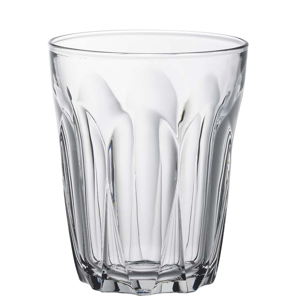 Duralex Provence Tumbler, Trinkglas, 250ml, Glas gehärtet, transparent, 6 Stück