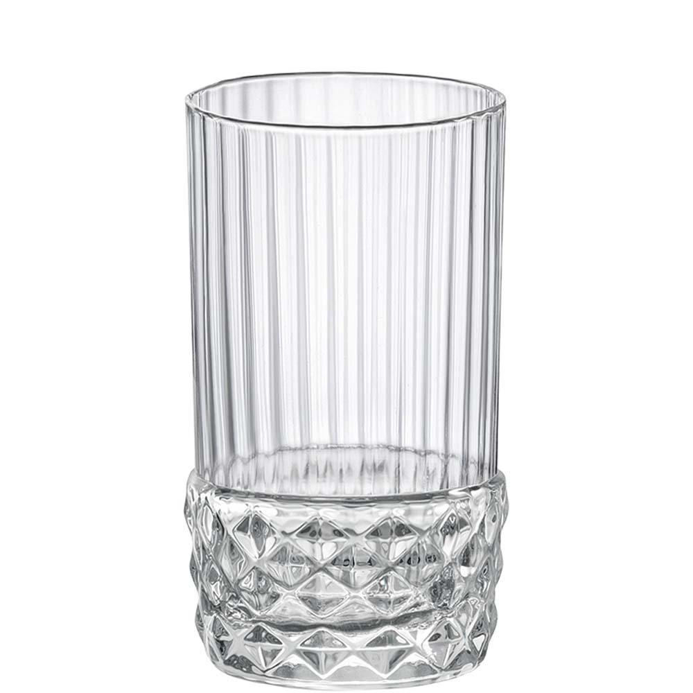 Bormioli Rocco America 20s Schnapsglas, Shotglas, Stamper, 80ml, Glas, transparent, 6 Stück