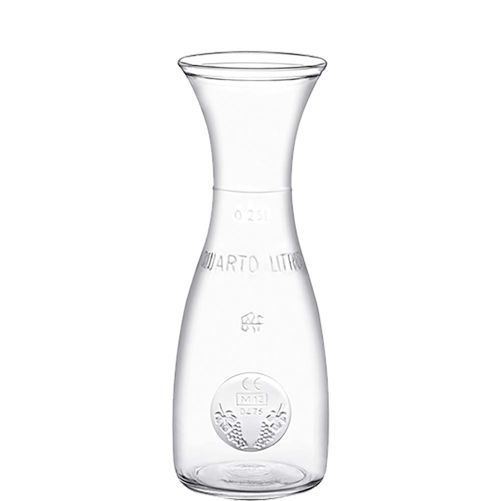 Bormioli Rocco Misura Karaffe, 303ml, mit Füllstrich bei 0.25l, Glas, transparent, 1 Stück
