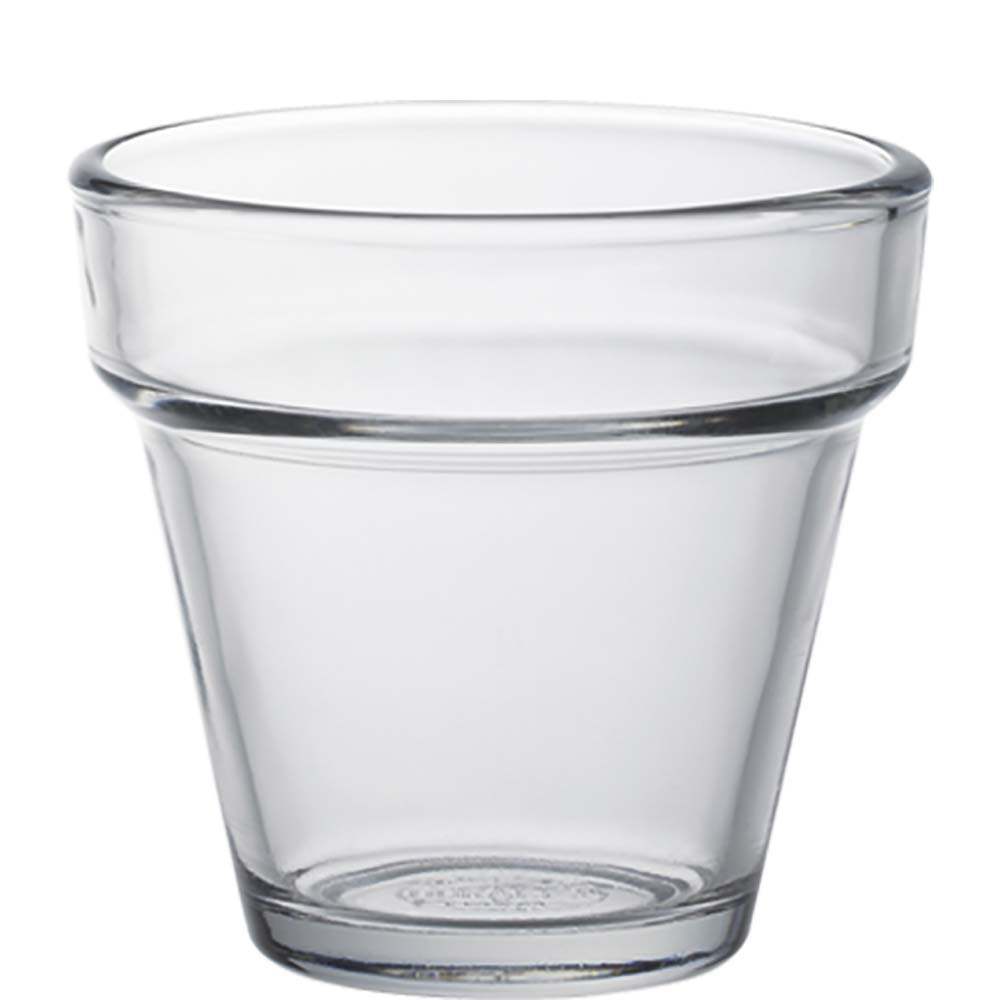 Duralex Arome Tumbler, Trinkglas, stapelbar, 190ml, Glas gehärtet, transparent, 6 Stück