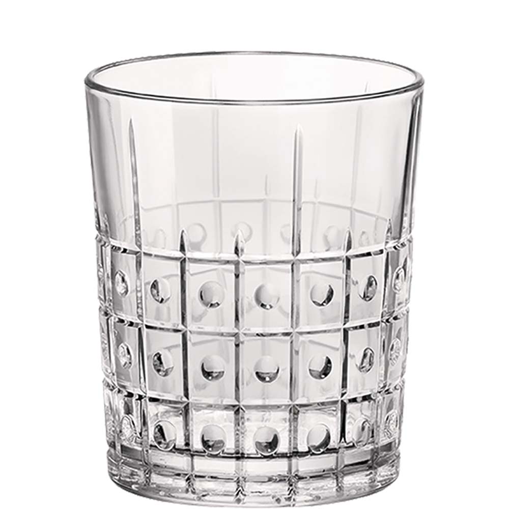 Bormioli Rocco Este Tumbler, Trinkglas, 390ml, Glas, transparent, 6 Stück