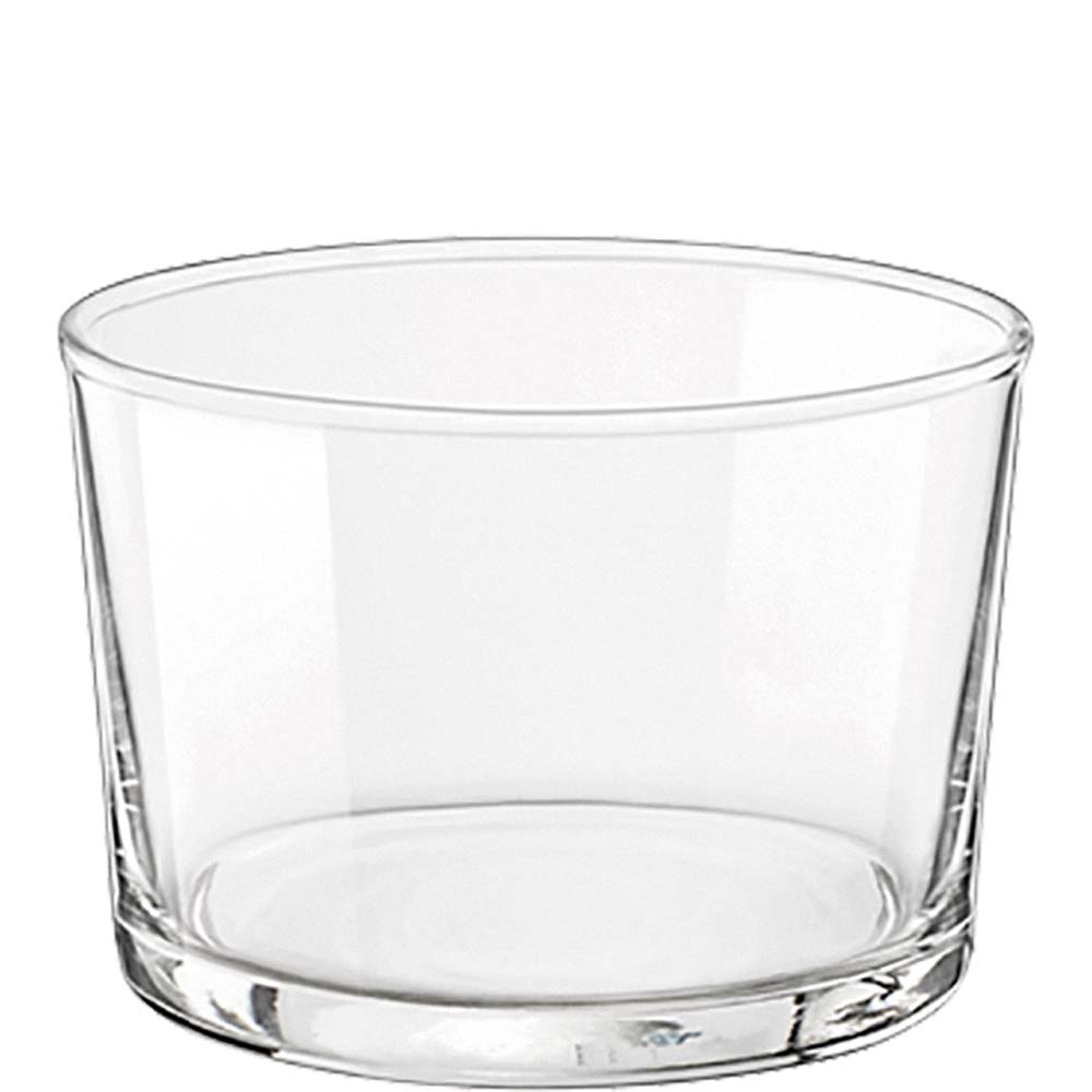 Bormioli Rocco Bodega Trinkglas Mini, 220ml, Glas gehärtet, transparent, 12 Stück