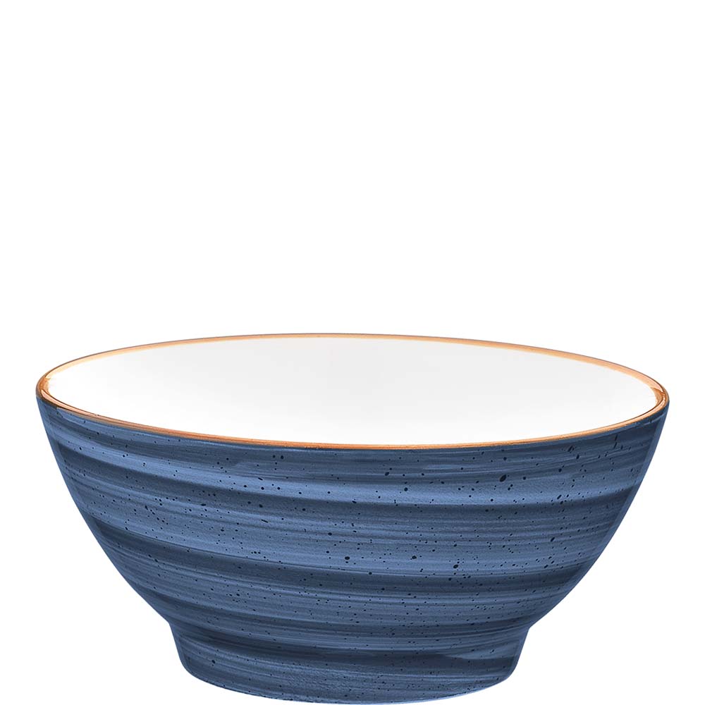 Bonna Premium Porcelain Aura Dusk Rita Suppennapf, 290ml, Premium Porzellan, blau, 1 Stück