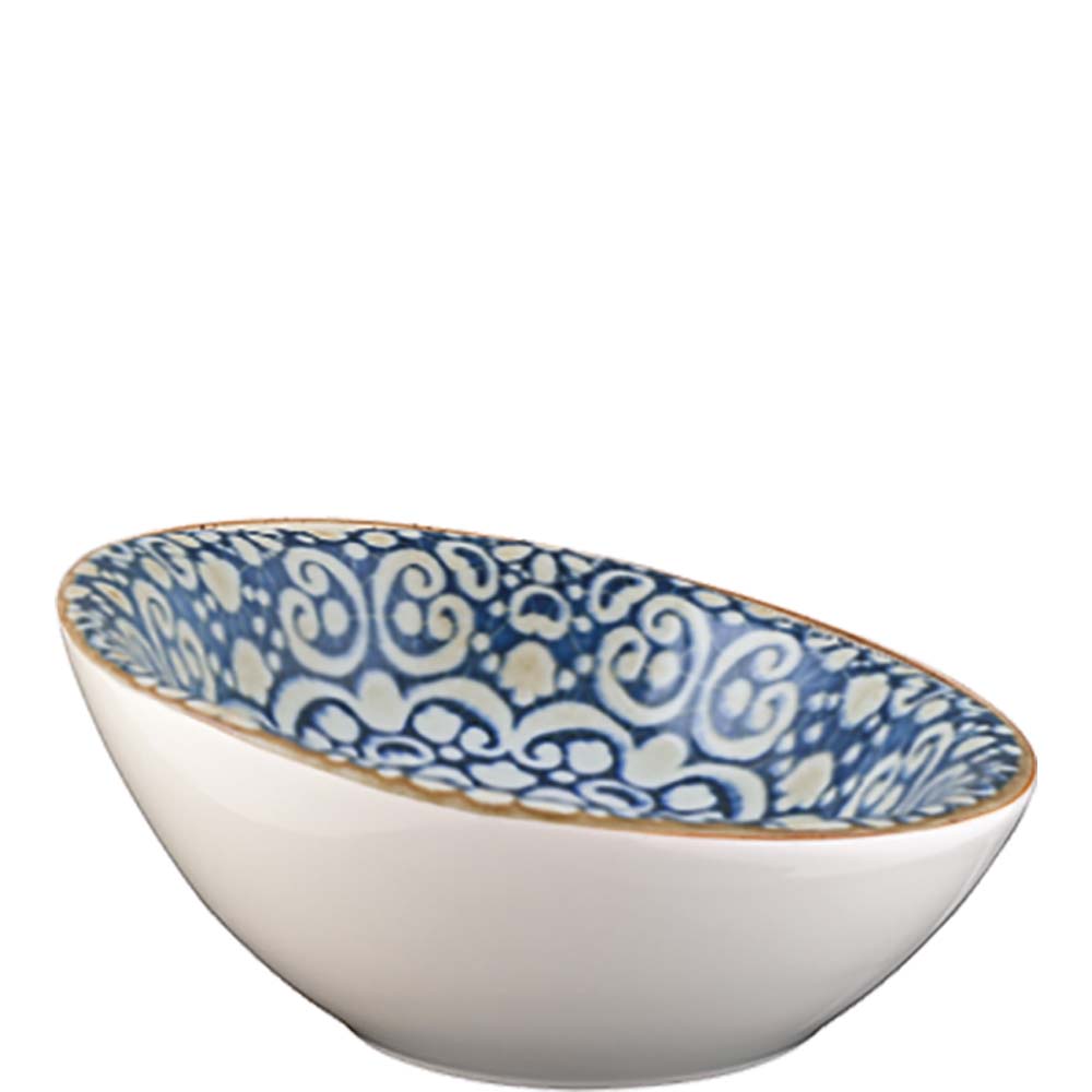Bonna Premium Porcelain Alhambra Vanta Schale, 8cm, 60ml, Premium Porzellan, blau, 1 Stück