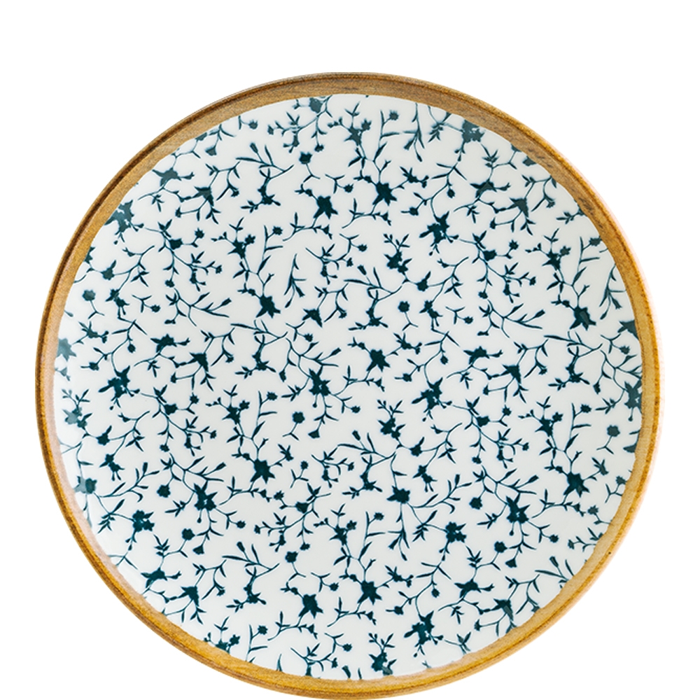 Bonna Premium Porcelain Calif Gourmet Teller flach, 30.5cm, 30.5cm, Premium Porzellan, blau, 1 Stück
