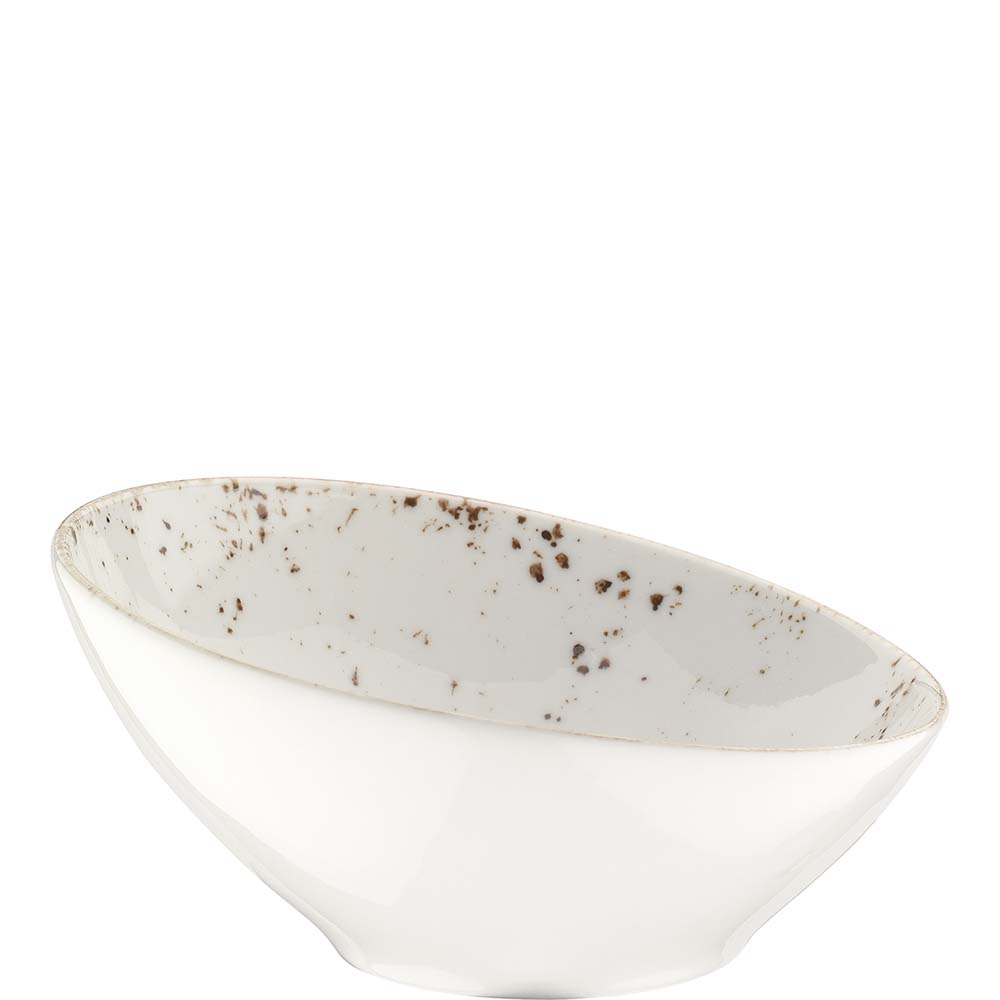 Bonna Premium Porcelain Grain Vanta Schale, 16cm, 350ml, Premium Porzellan, creme-weiß, 1 Stück