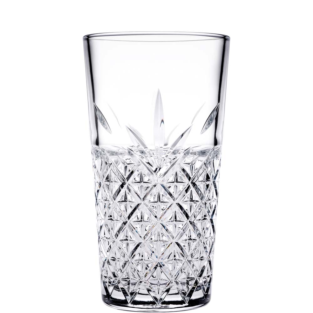 Pasabahce Timeless Longdrink, stapelbar, 450ml, Glas gehärtet, transparent, 6 Stück