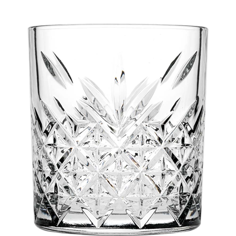 Pasabahce Timeless Tumbler, Trinkglas, 355ml, Glas, transparent, 12 Stück