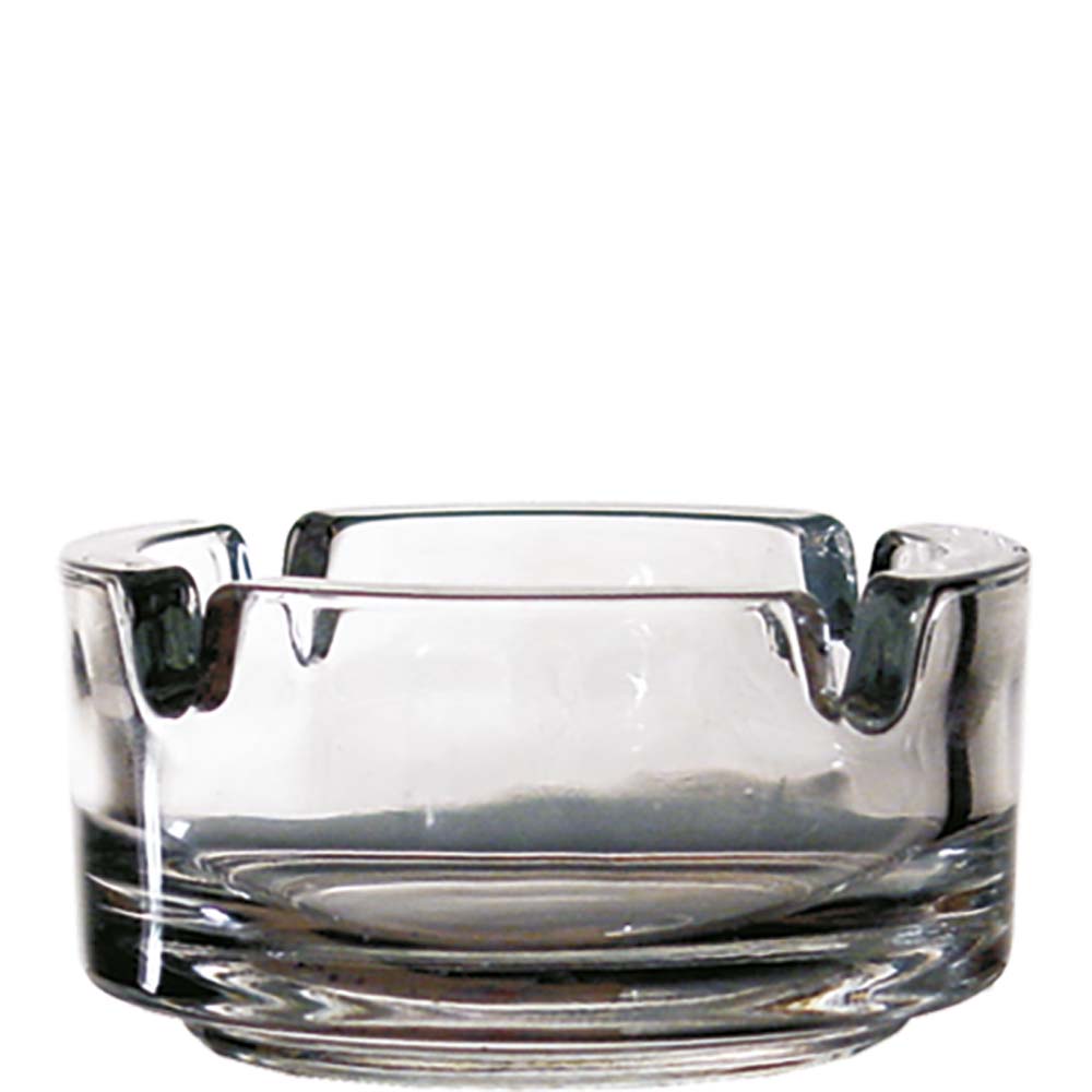 Pasabahce Bistro Ascher Aschenbecher, stapelbar, 7.2cm, Glas, transparent, 6 Stück