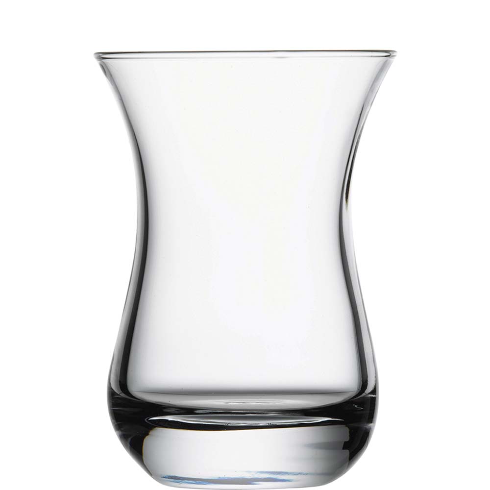 Pasabahce Aida Teeglas, 140ml, Glas, transparent, 6 Stück