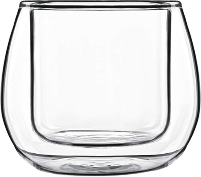 Luigi Bormioli Thermic Glass Ametista Appetizer, 220ml, Glas, transparent, 2 Stück