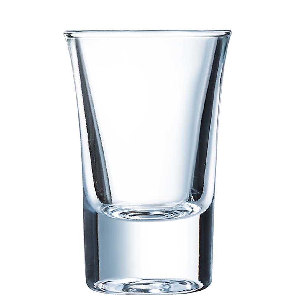 Arcoroc Hot Shot, 34ml, Glas, transparent, 6 Stück