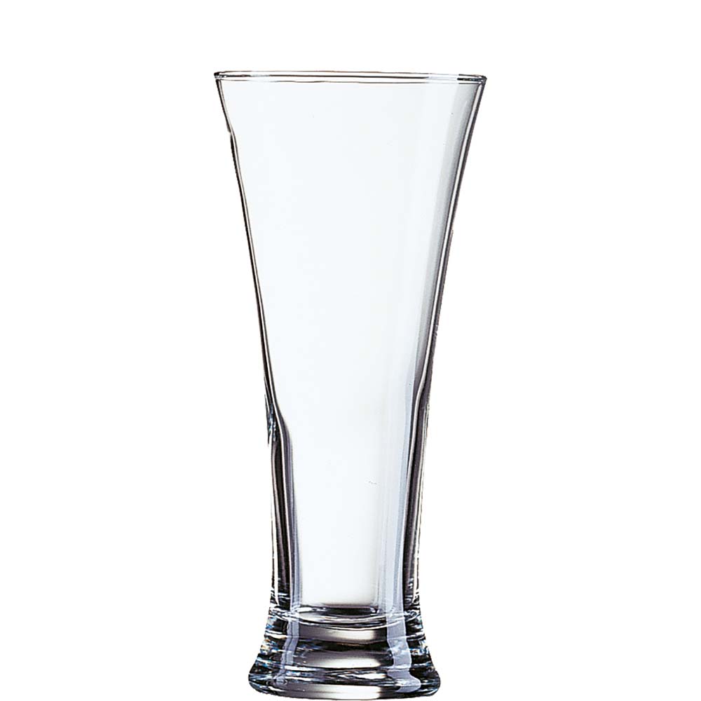 Arcoroc Martigues Biertulpe, Bierglas, 330ml, mit Füllstrich bei 0.25l, Glas, transparent, 6 Stück