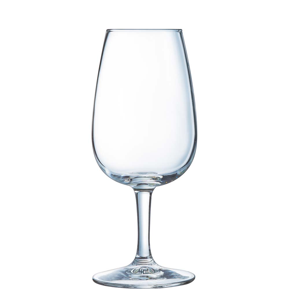 Arcoroc Viticole Degustationskelch, 215ml, mit Füllstrich bei 0.1l, Glas, transparent, 6 Stück