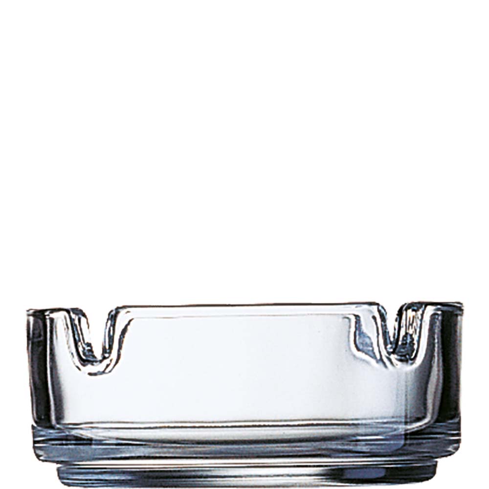 Arcoroc Cologne Aschenbecher, stapelbar, 8.5cm, Glas, transparent, 6 Stück