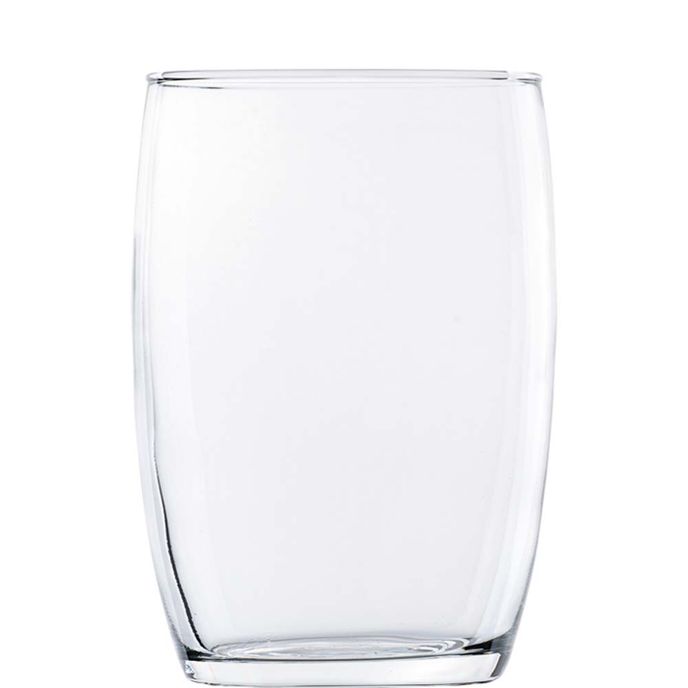 Arcoroc Baril Becher, 160ml, mit Füllstrich bei 0.1l, Glas, transparent, 6 Stück