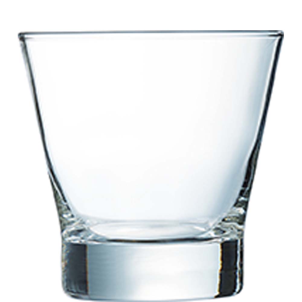 Arcoroc Shetland Tumbler, Trinkglas, 320ml, Glas, transparent, 12 Stück