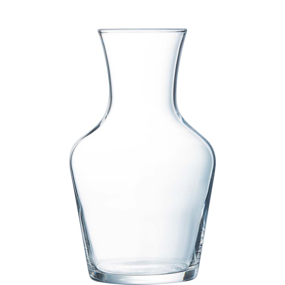 Arcoroc Carafon Vin Karaffe, 580ml, mit Füllstrich bei 0.5l, Glas, transparent, 1 Stück