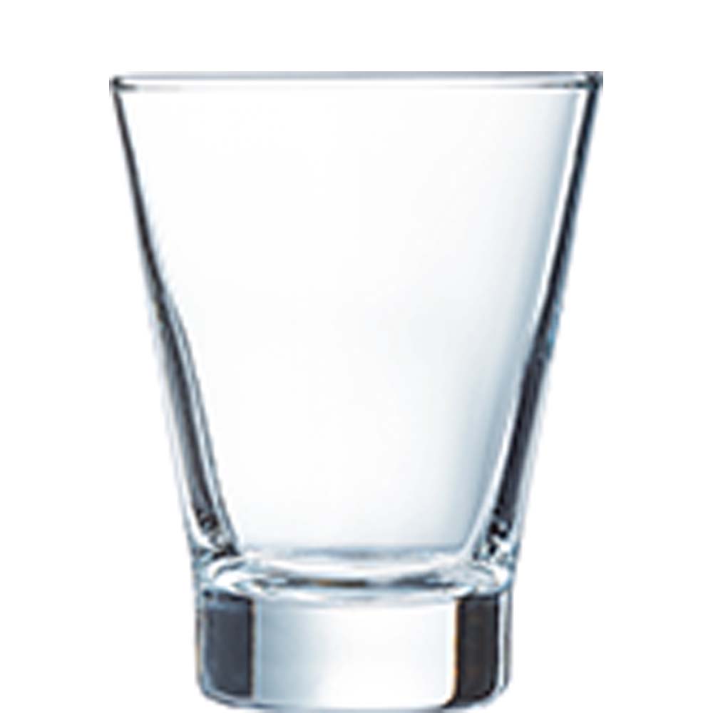 Arcoroc Shetland Schnapsglas, Shotglas, Stamper, 90ml, Glas, transparent, 12 Stück