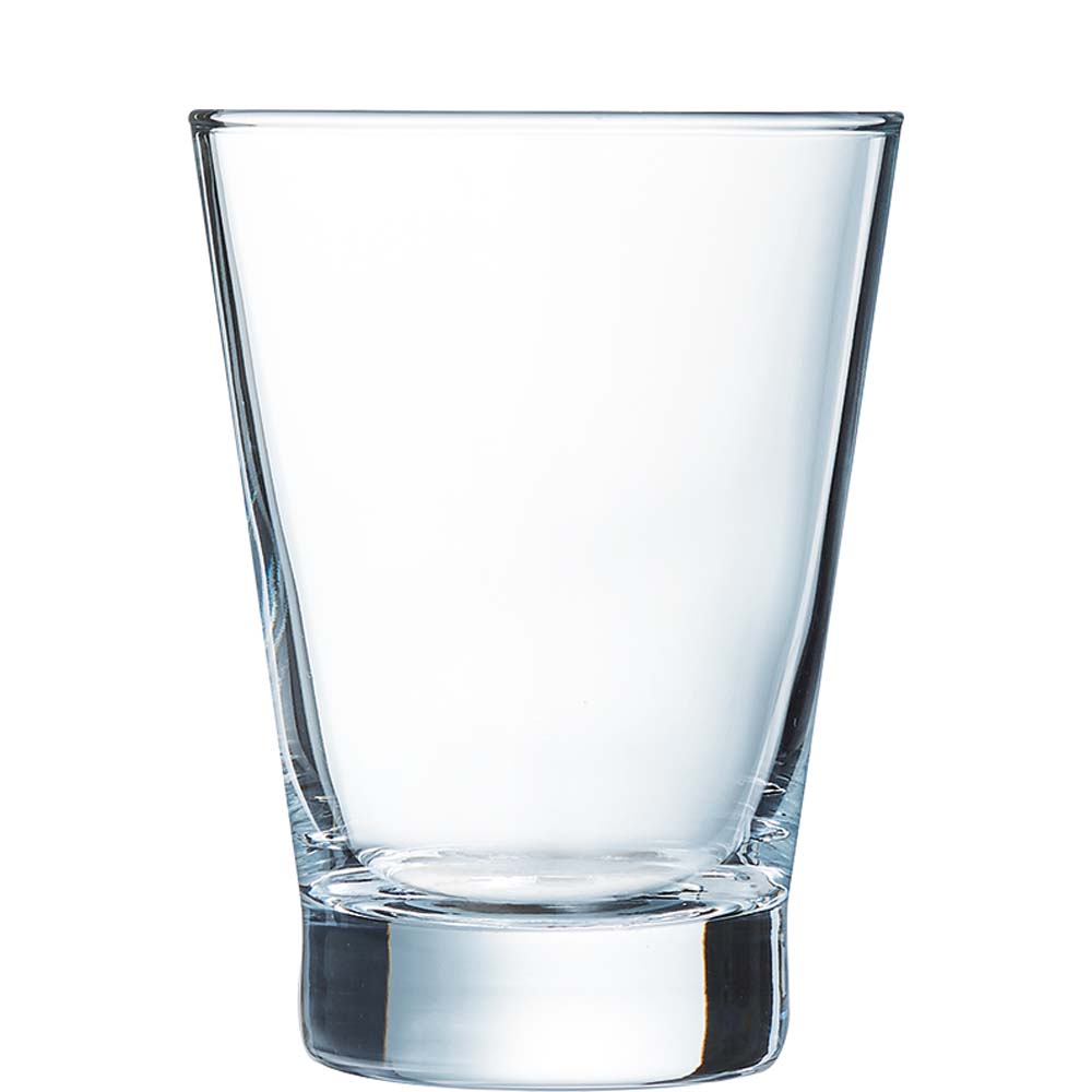 Arcoroc Shetland Tumbler, Trinkglas, 150ml, Glas, transparent, 12 Stück