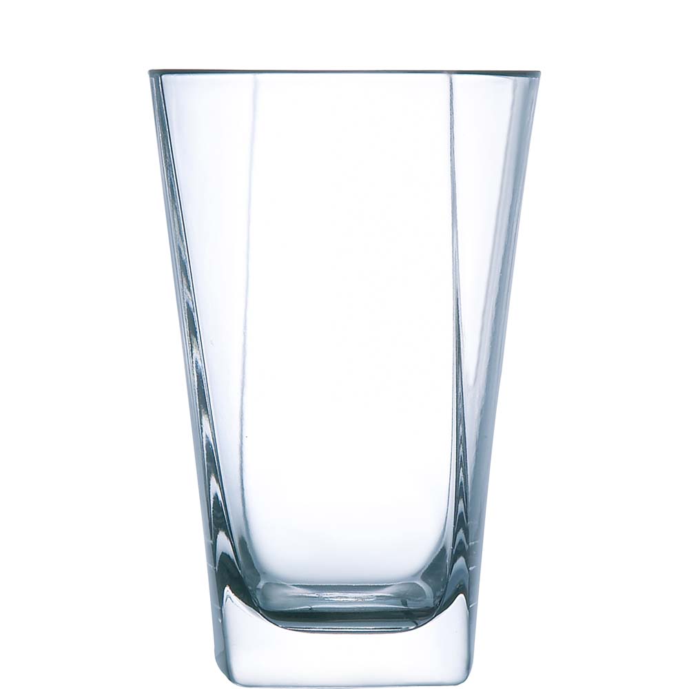 Arcoroc Prysm Longdrink, 350ml, mit Füllstrich bei 0.2l, Glas gehärtet, transparent, 12 Stück