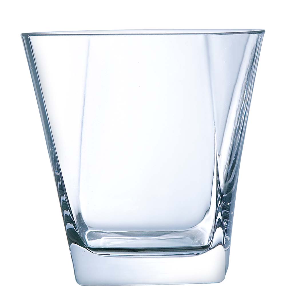 Arcoroc Prysm Tumbler, Trinkglas, 370ml, Glas gehärtet, transparent, 12 Stück