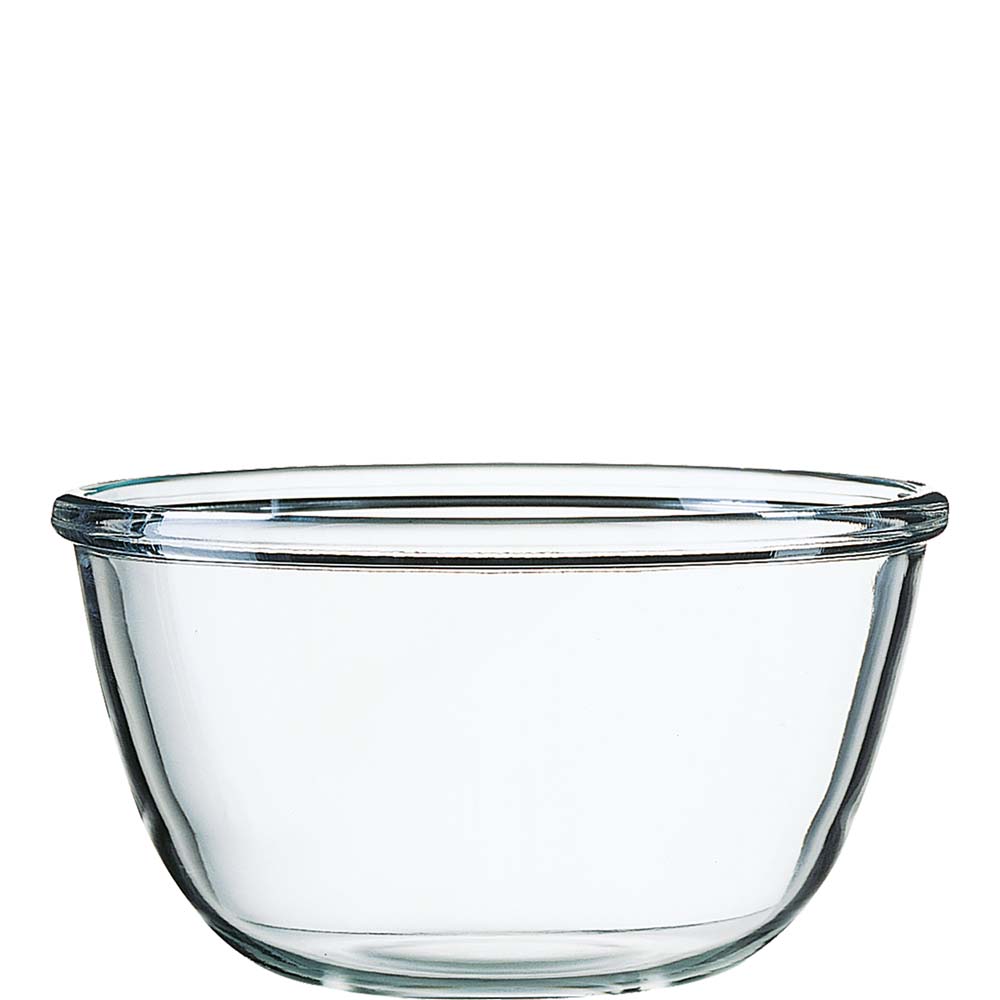 Luminarc Cocoon Schale, 24cm, 3.6 Liter, Glas gehärtet, transparent, 1 Stück