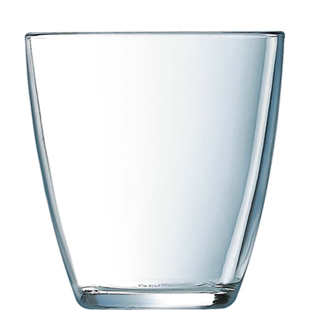 Luminarc Concepto Tumbler, Trinkglas, 250ml, Glas, transparent, 6 Stück