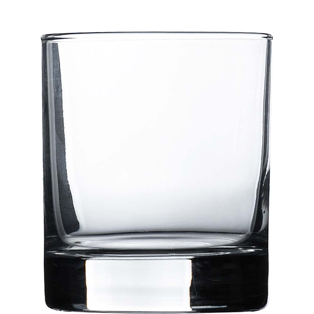Arcoroc Islande Tumbler, Trinkglas, 300ml, mit Füllstrich bei 0.2l, Glas, transparent, 6 Stück