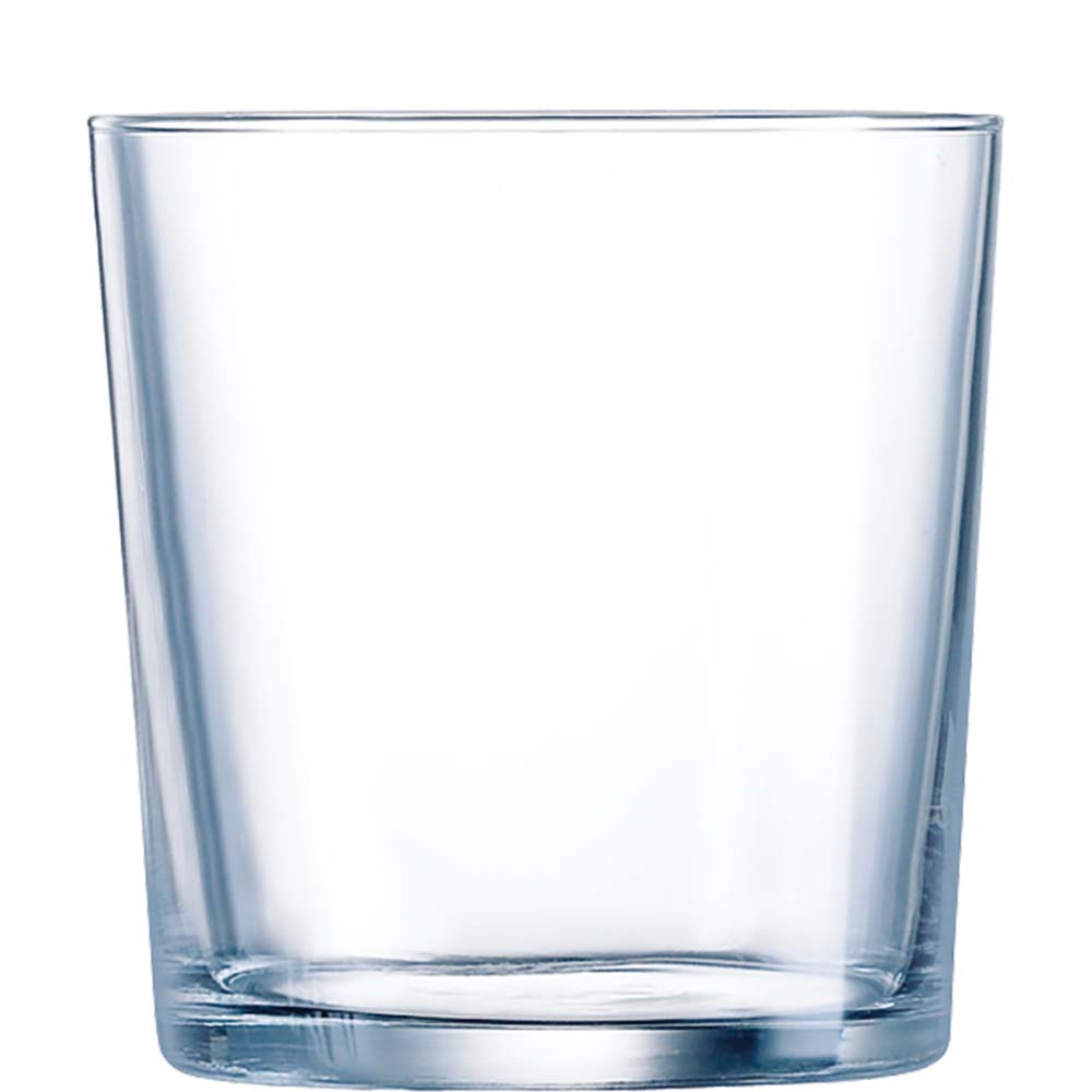 Arcoroc Cordoue Pinta Tumbler, Trinkglas, 360ml, mit Füllstrich bei 0.3l, Glas gehärtet, transparent, 6 Stück