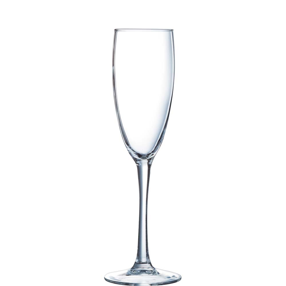 Arcoroc Vina Sektkelch, Sektglas, 190ml, Glas, transparent, 6 Stück