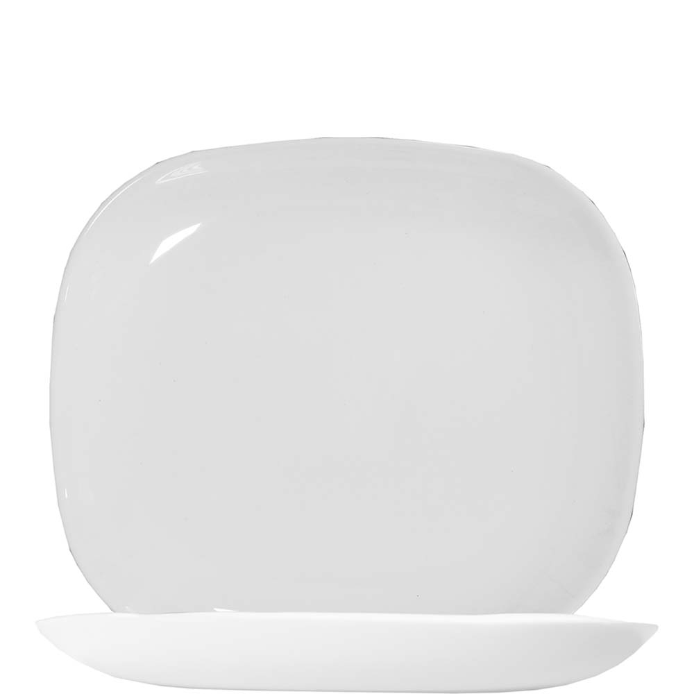 Arcoroc Solutions White Snackteller, 21.2cm, Opal, weiß, 6 Stück