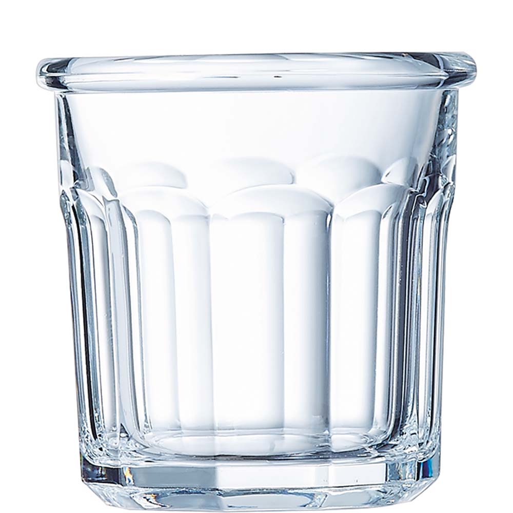 Arcoroc Eskale Tumbler, Trinkglas, 90ml, Glas gehärtet, transparent, 6 Stück