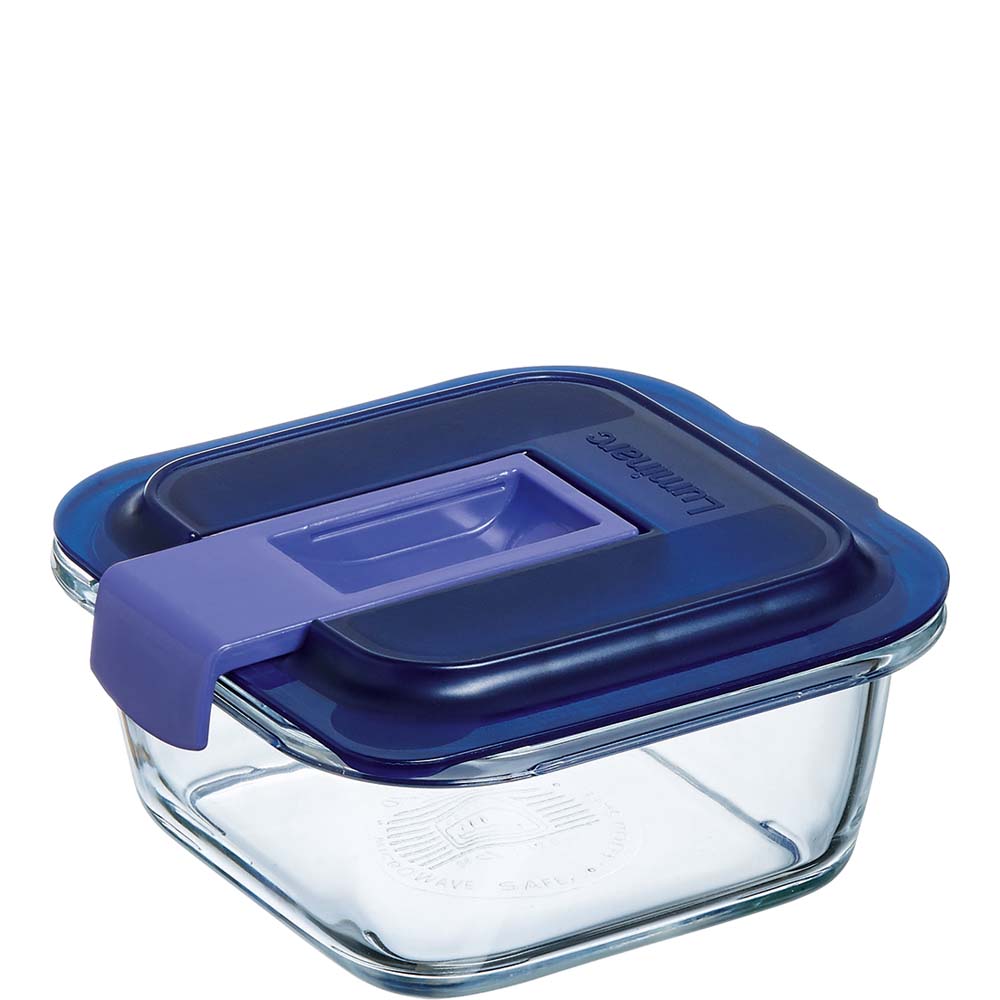 Luminarc Easy Box quadratisch, 380ml, Glas gehärtet, transparent, 1 Stück