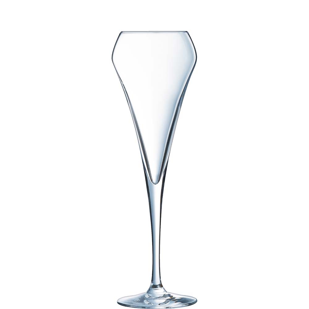 Chef & Sommelier Open Up Effervescent Sektkelch, Sektglas, 200ml, mit Füllstrich bei 0.1l, Kristallglas, transparent, 6 Stück