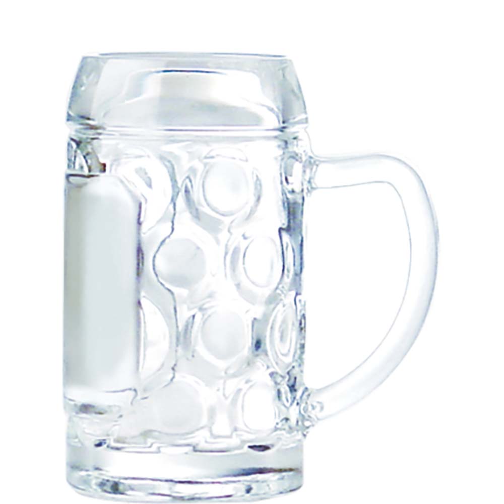 Stölzle-Oberglas Isar Mini Maßkrug, 50ml, Glas, transparent, 12 Stück